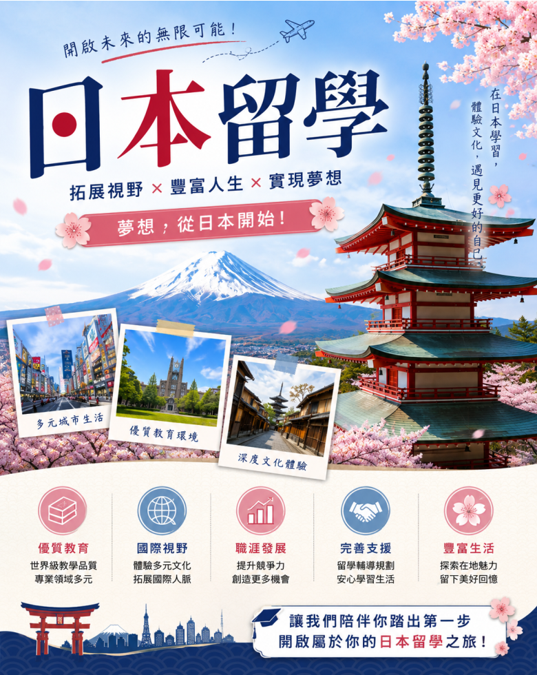 日本留遊學規劃