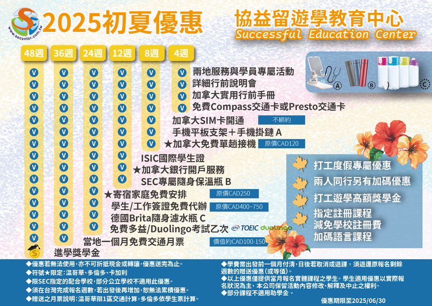 SEC協益最新專屬優惠