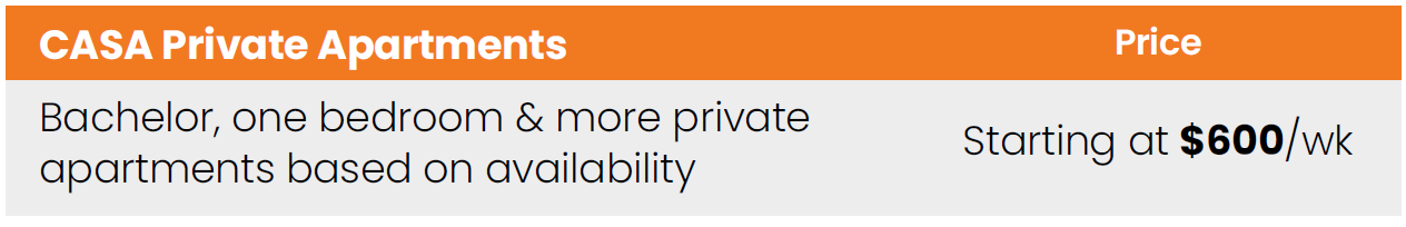 2025-2026 多倫多/溫哥華 CASA學生宿舍介紹