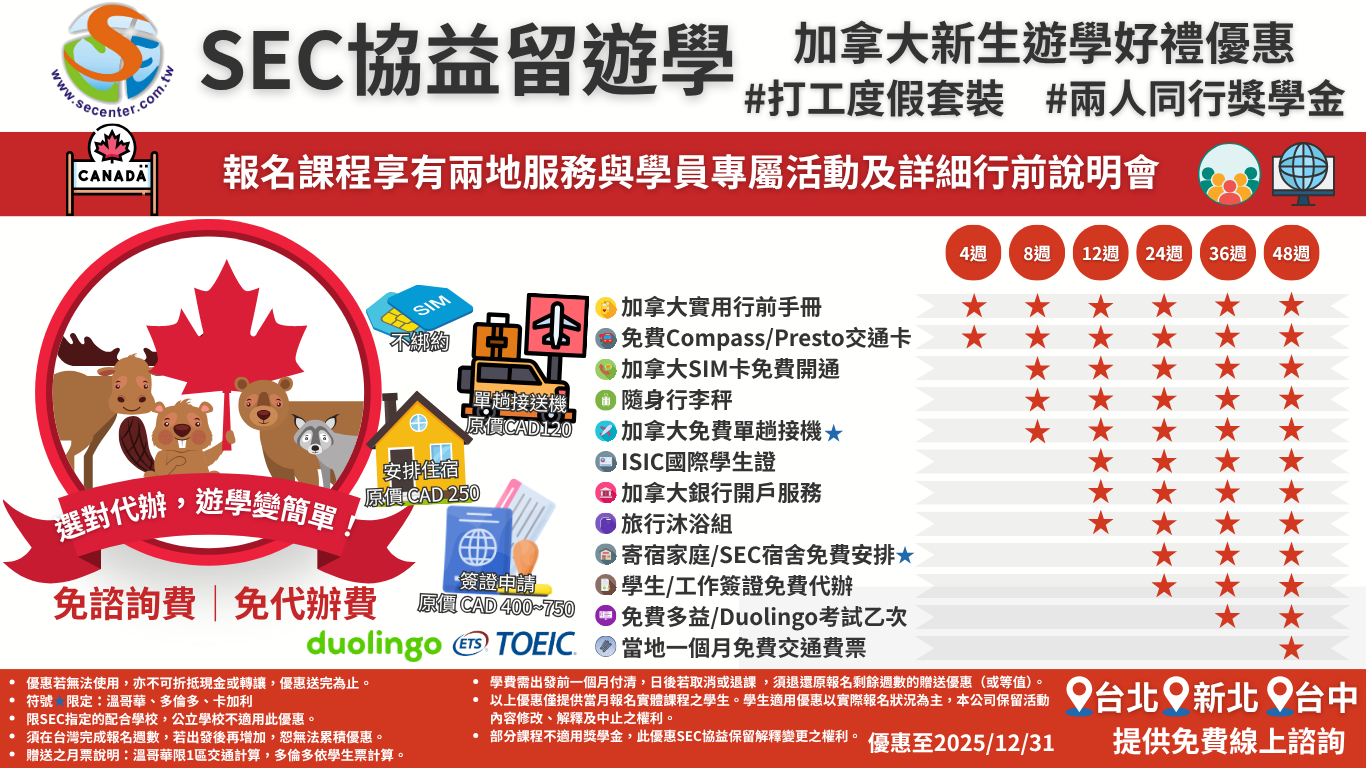 SEC協益最新專屬優惠