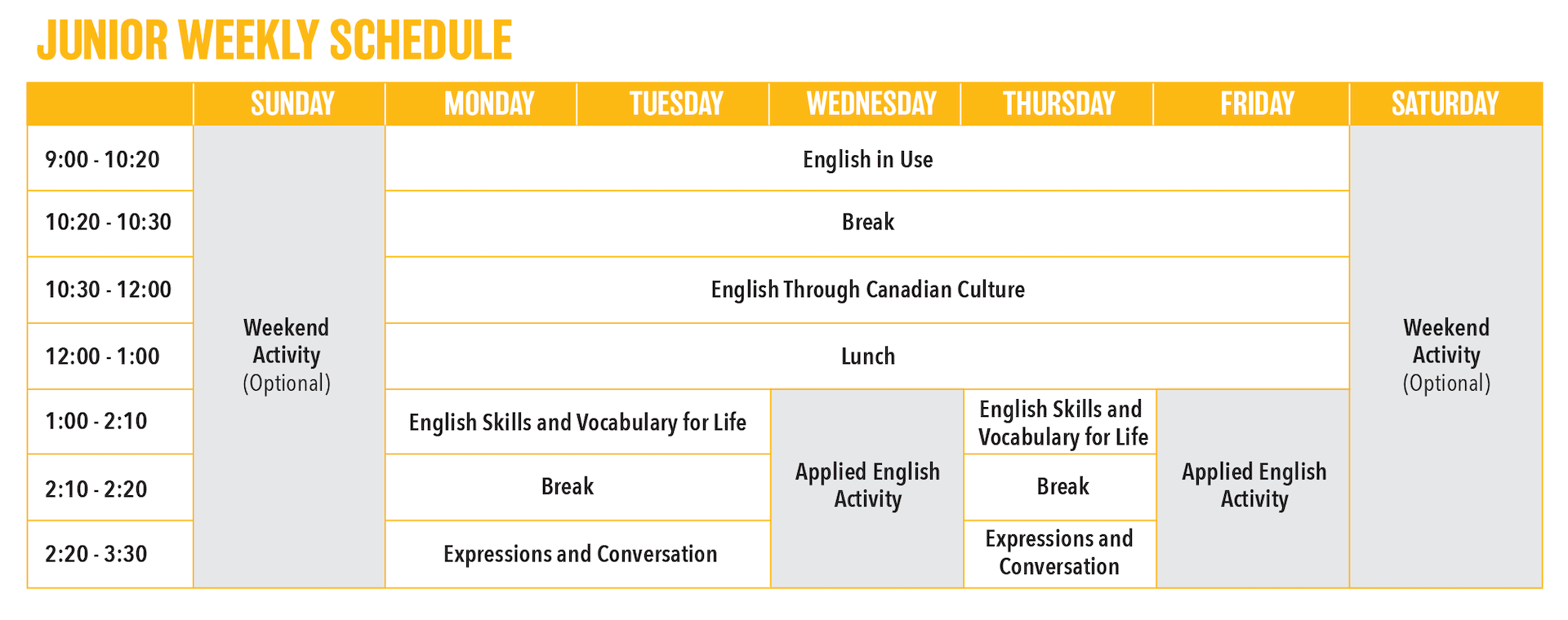 vgc winter camp schedule