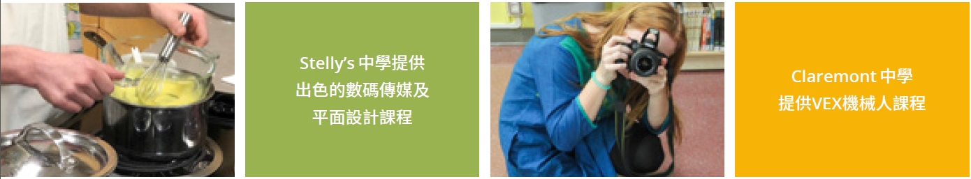 Saanich Schools 選修課