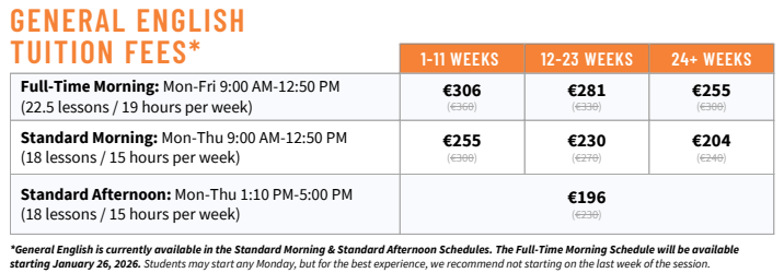 ILSC 愛爾蘭 學費優惠