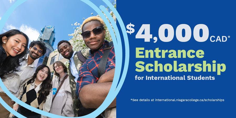 SEC協益 Niagara College Global Scholarship 國際學生入學獎學金