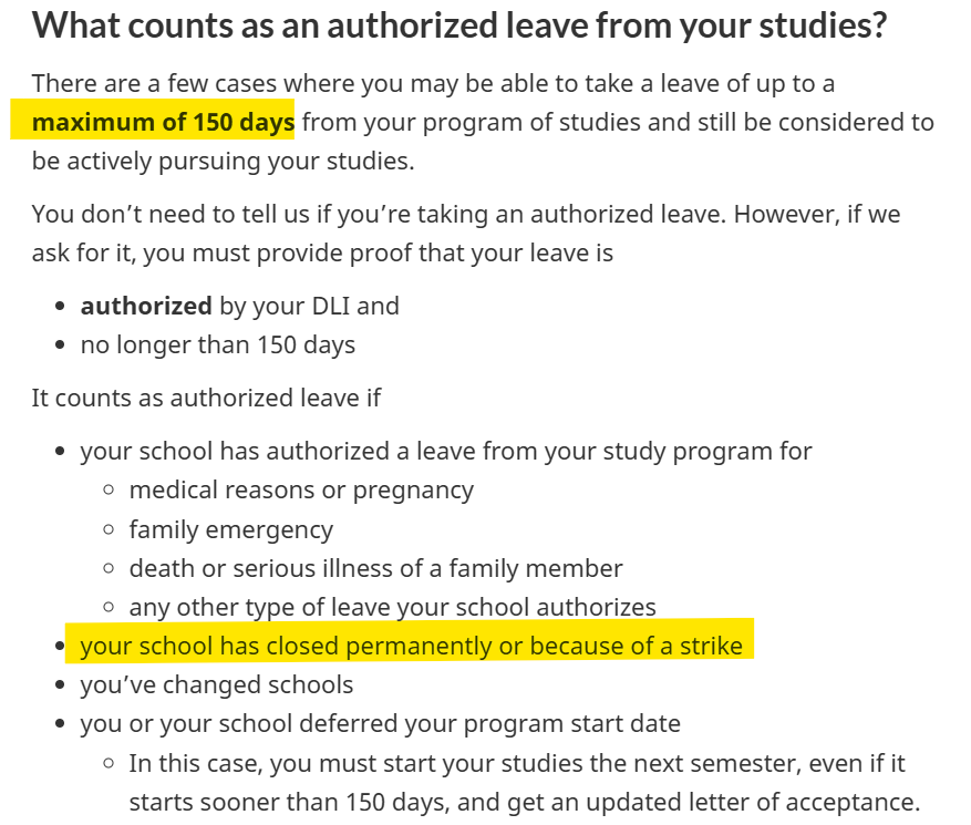 ILAC 停止營運會影響學簽嗎？Study Permit 與 Authorized Leave 說明